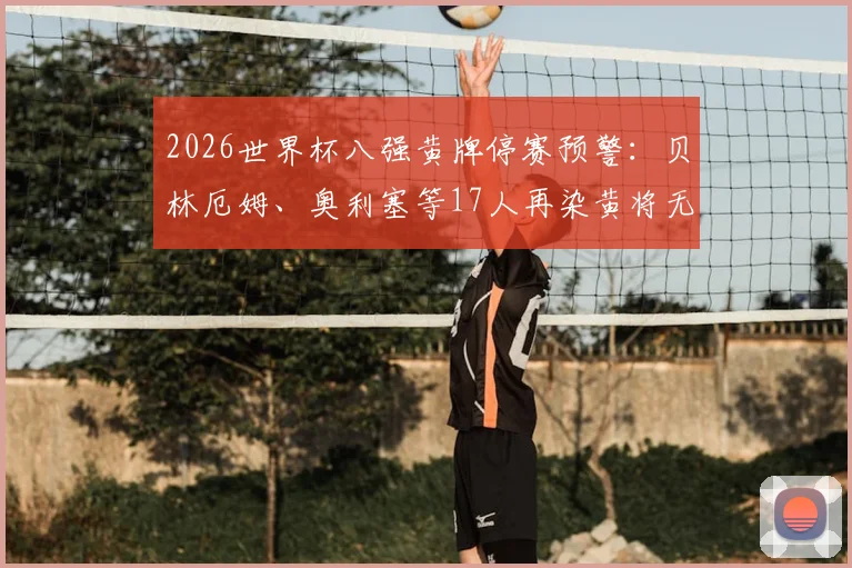 2026世界杯八强黄牌停赛预警：贝林厄姆、奥利塞等17人再染黄将无缘半决赛，附详细规则解读与球队影响分析